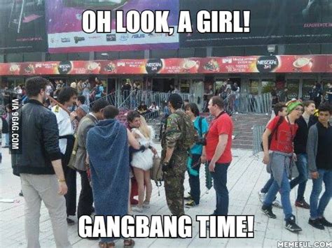 Oh Look A Girl Gangbang Time Gag