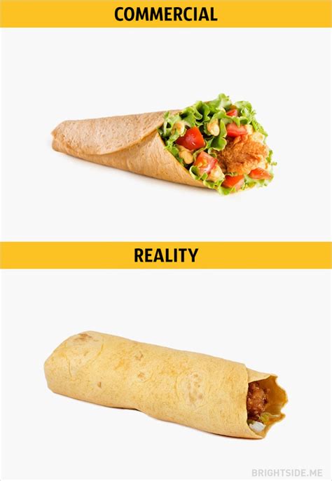 Fast Food Expectations Vs Reality These Photos Will Surprise You