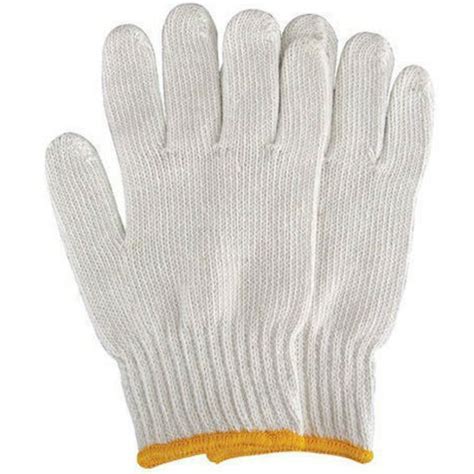 1pair Multipurpose Cotton Knitted Hand Safety Glove Cotton Glove