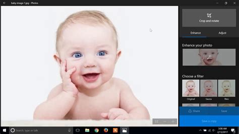How To Crop An Image In Windows 10 Youtube