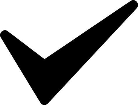 Svg Tick Checkbox Agree Approve Free Svg Image And Icon Svg Silh