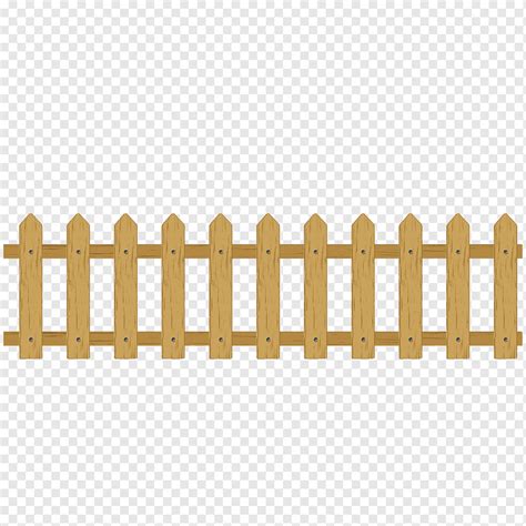 Picket Fence Cartoon Patterns Wooden Fence Angle Text Rectangle Png