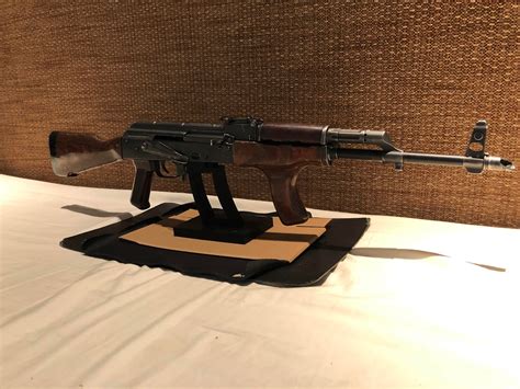 Ak47 Rifle Display Stand Stand Only Fits Airsoft And Real Etsy