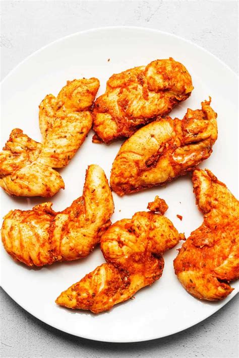 Easy Air Fryer Naked Chicken Tenders Tender And Juicy Low Carb With Jennifer