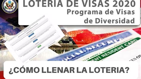 C Mo Llenar El Formulario De La Loter A De Visas Para Estados Unidos