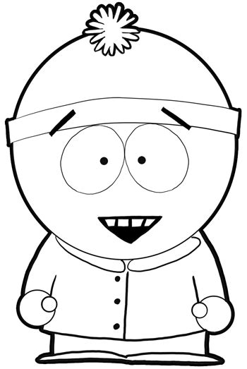 How To Draw Stan Marsh From South Park With Easy Step By