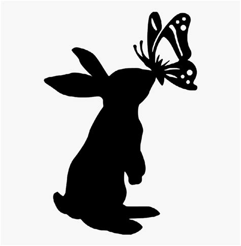 Svg Simple Easter Bunny Silhouette - 336+ SVG File for Cricut