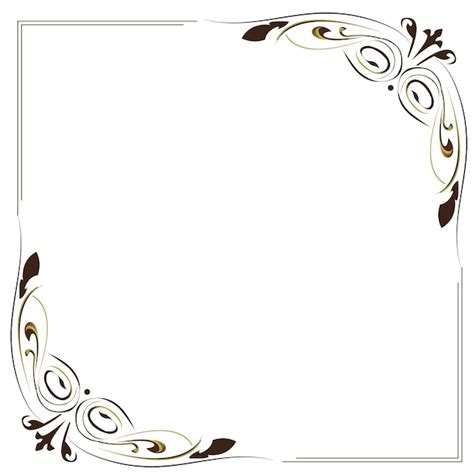 Premium Vector Gold Frame Background Ornamentos Vintage Arabescos Para