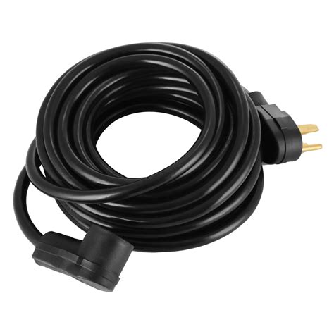 Automotive 36 Foot 50 Amp Rv Extension Cord Power Supply Cable For