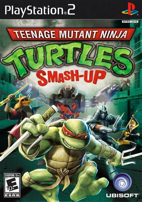 Teenage Mutant Ninja Turtles Smash Up Sony Playstation 2 Game