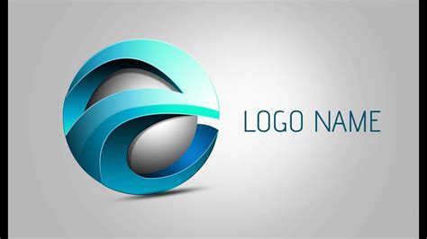 Photoshop Tutorial 3d Logo Design Element Youtube