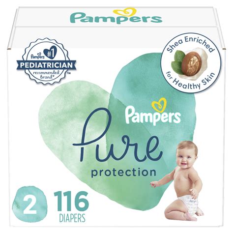 Pampers Pure Protection Natural Diapers Choose Your Size And Count