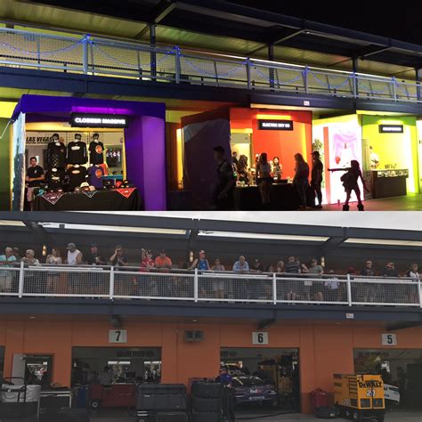 What presentation that's included in the game is on point, but there just isn't enough of it. NASCAR vs. EDC: Photos comparing setups at Las Vegas Motor ...