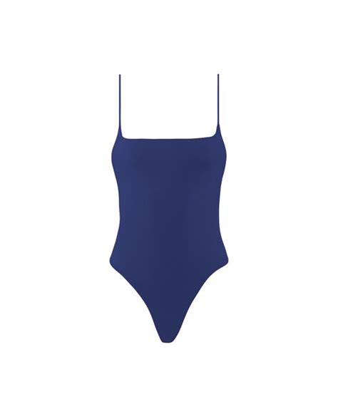 Navy Blue One Piece Ark Swimwear