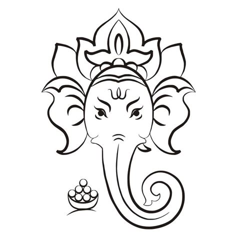 Hindu Elephant God Drawing At Getdrawings Free Download