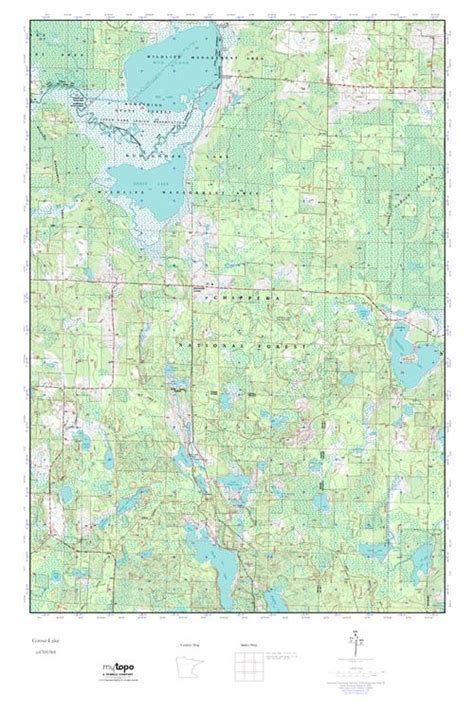 Mytopo Goose Lake Minnesota Usgs Quad Topo Map