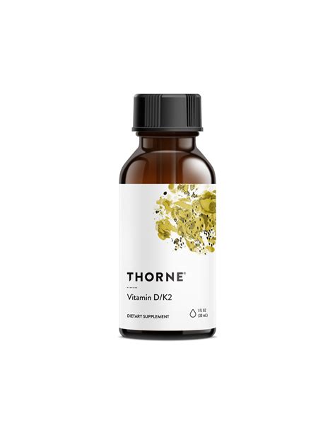 Thorne Research Vitamina Dk2 Líquida 30 Ml