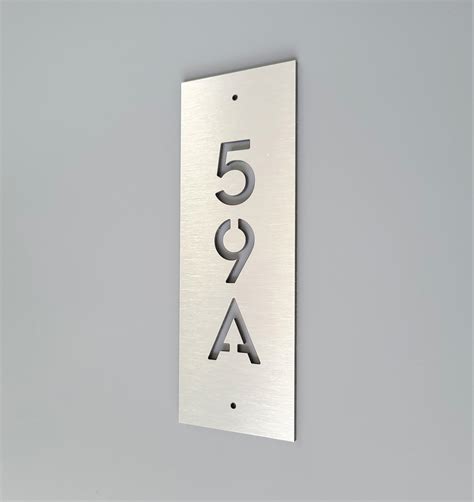 Vertical Apartment Numbers Door Numbers For Hotel Rooms Modern House