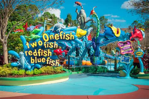 One Fish Two Fish Red Fish Blue Fish At Universals Islands Of Adventure