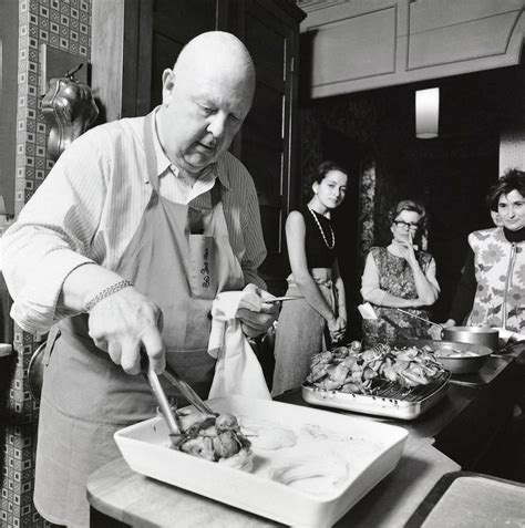 James Beard During Cooking Lesson Photograph By Ernst Beadle Fine Art