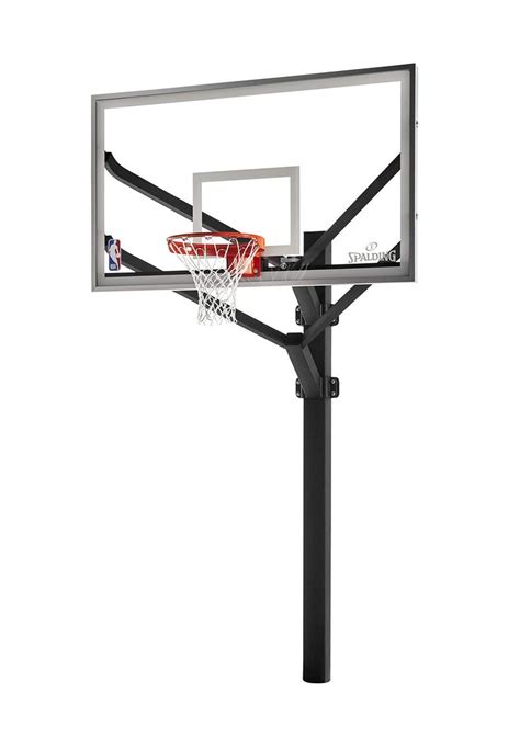 An Image Of A Basketball Going Through The Hoop On A White Backboard