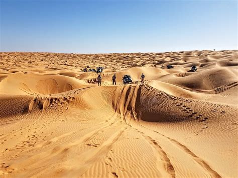 Dunes Désert Douz Région De Tozeur Gafsa Et Kebili Tunisie