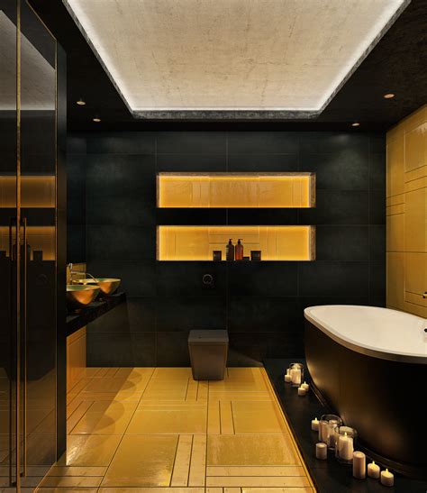 luxury bathroom designs with colorful backsplash decorating ideas looks so stunning roohome