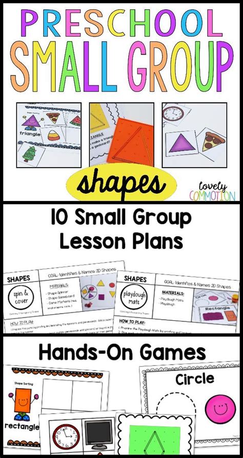 Lesson Plan For Teaching Shapes To Preschoolers Best Sight