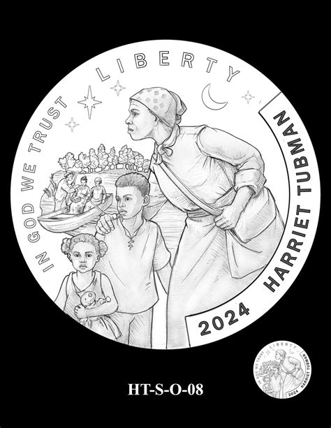 2024 Harriet Tubman Commemorative Silver Coin Ccac Images Us Mint