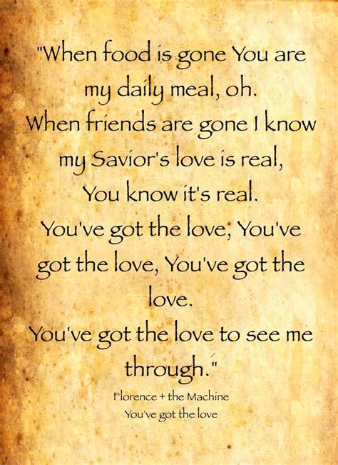 Check spelling or type a new query. Florence + The Machine You've got the love