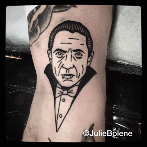Dracula Tattoo By Julie Bolene Dracula Tattoo Tattoos Leg Tattoos