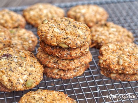 Minty S Kitchen Wholemeal Oats And Seeds Breakfast Cookies