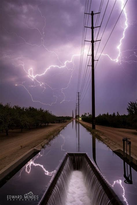 Lightning And Lightning Reflections Lightning Storm Amazing Nature