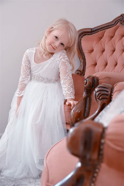 Contact us by to obtain control of this profile. Anastasia Luxe Diamond Dress {Long Sleeve - White} - Coco ...