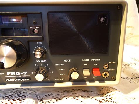 Yaesu Musen Frg 7 Communication Receiver Shortwave Ham Radio Receiver