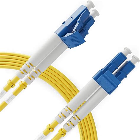 Ooper Lc To Lc Fiber Optic Patch Cable Cord Single Mode Duplex Low