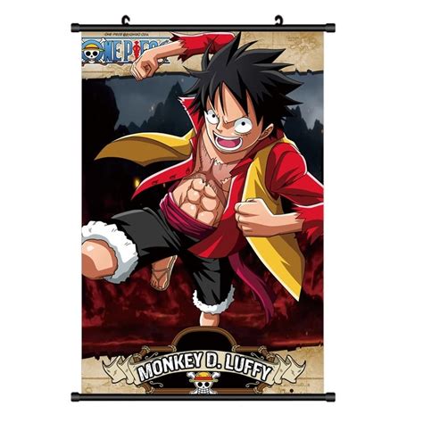 Buy One Piece Scrolls One Piece Character Luffy Hanging Picture Luffy
