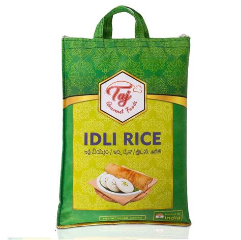 Taj Gourmet Idly Rice Idli Rice Short Grain Rice 10 Pounds 43774