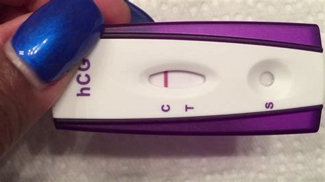 Live Pregnancy Test At 9dpo Youtube