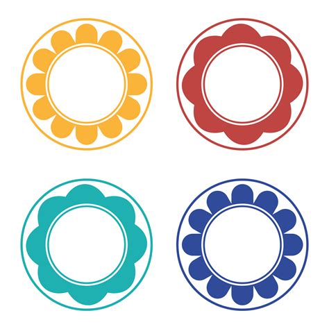 6 Best Images Of Printable Round Label Template Free Printable Circle