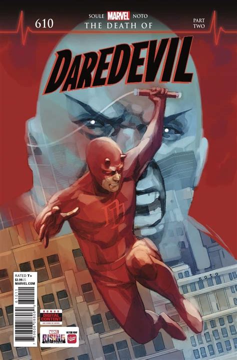 Marvel Comics Universe And Daredevil 610 Spoilers The Death Of