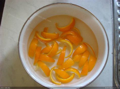 Homemade Sweet Orange Peel Recipe