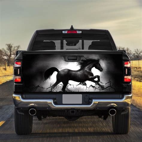 Horses Truck Tailgate Decal Sticker Wrap Flagwix In 2022 Truck