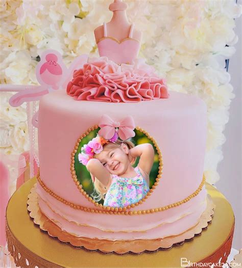Notably, the team made a special cake of junk food for anvita. Pink Princess Birthday Cake For Girls With Your Photos