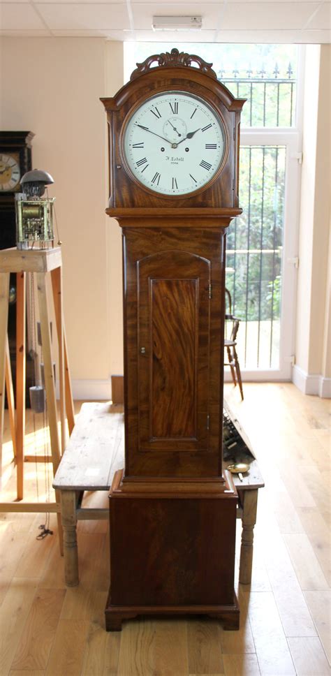 Antiques Atlas Small Irish Mahogany Longcase Clock