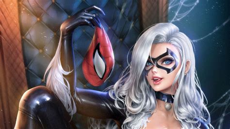 Spider Man And Black Cat Wallpapers Wallpaper Cave