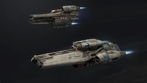 Bn 1138 Light Freighter By Lee Fitzgerald Rspaceships