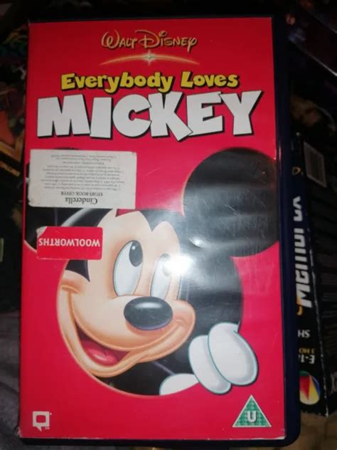Everybody Loves Mickey Disney Vhs Video Eur 11 47 Picclick It