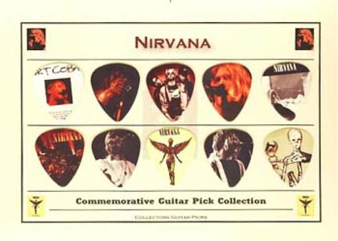 Nirvana2commemorative Guitar Pick Collection