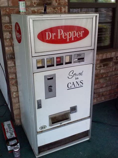Vintage Dr Pepper Soda Machine Machinede